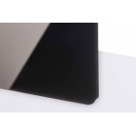 TroGlass Reverse 3,0 mm Plexi Víztiszta/Fekete (2 réteg) akril lemez 610 x 1220 mm / TG4-400 (kültéri)